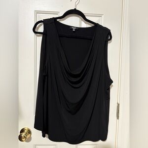 Premise Women's Classic Black Blouse EUC